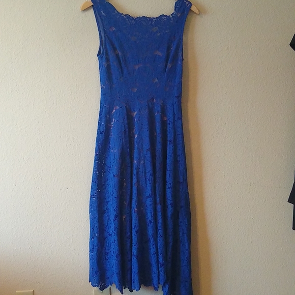 Tracy Reese lace dress/Cerulean sky - Picture 2 of 7